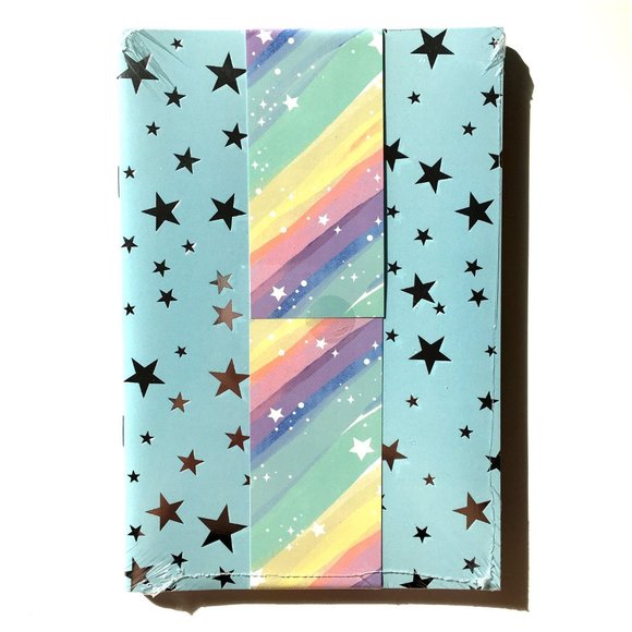 *3/$15* 2 Notebooks - Diamonds & Stars - Picture 3 of 3